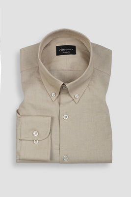 Caramel Linen Shirt