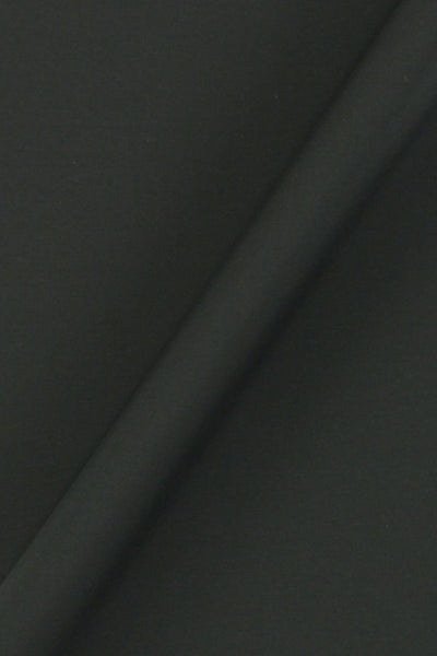 Charcoal Green Egyptian Poplin