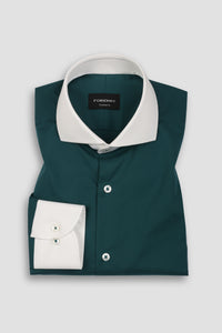 Soft Bottle Green Royal Oxford Shirt