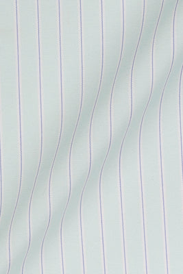 Blue on Green Hairline Stripes