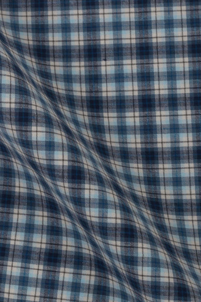 Persian Blue Tattersall Check