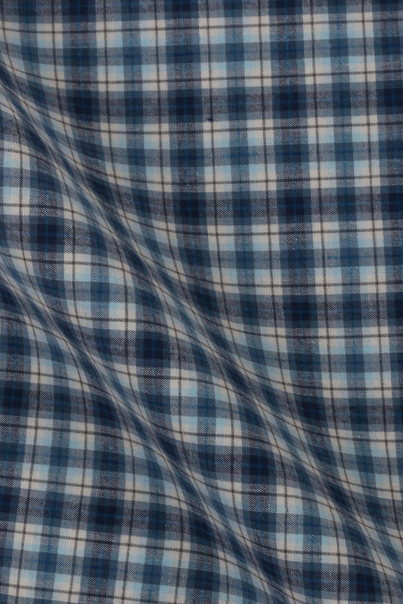 Persian Blue Tattersall Check
