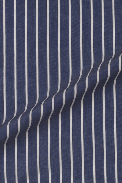 Denim Blue Striped
