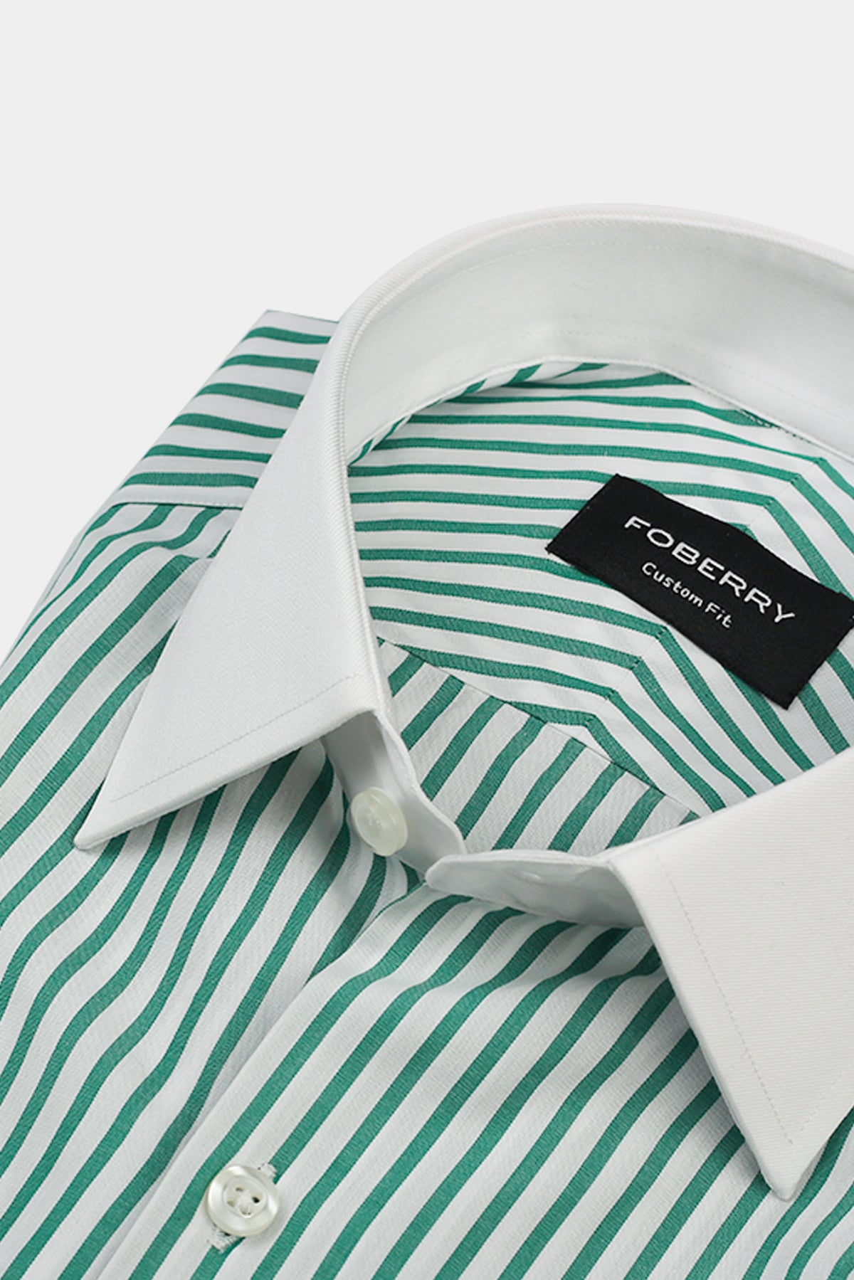 Moss Green Bengal Stripes Shirt