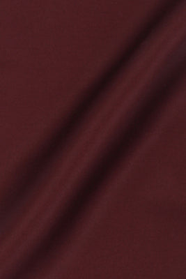 Soft Maroon Egyptian Poplin