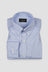 Soft Sky Blue Houndstooth Shirt - Easy Care