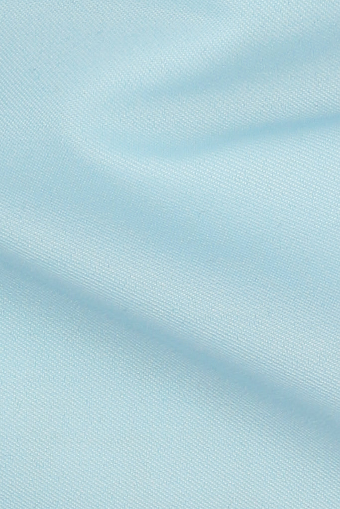 Soft Aqua Blue Twill Shirt