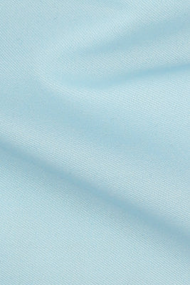Soft Aqua Blue Twill