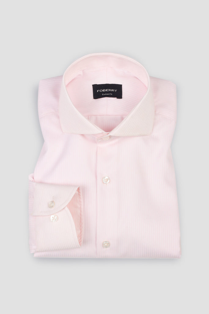 Light Pastel Pink Candy Stripes Shirt