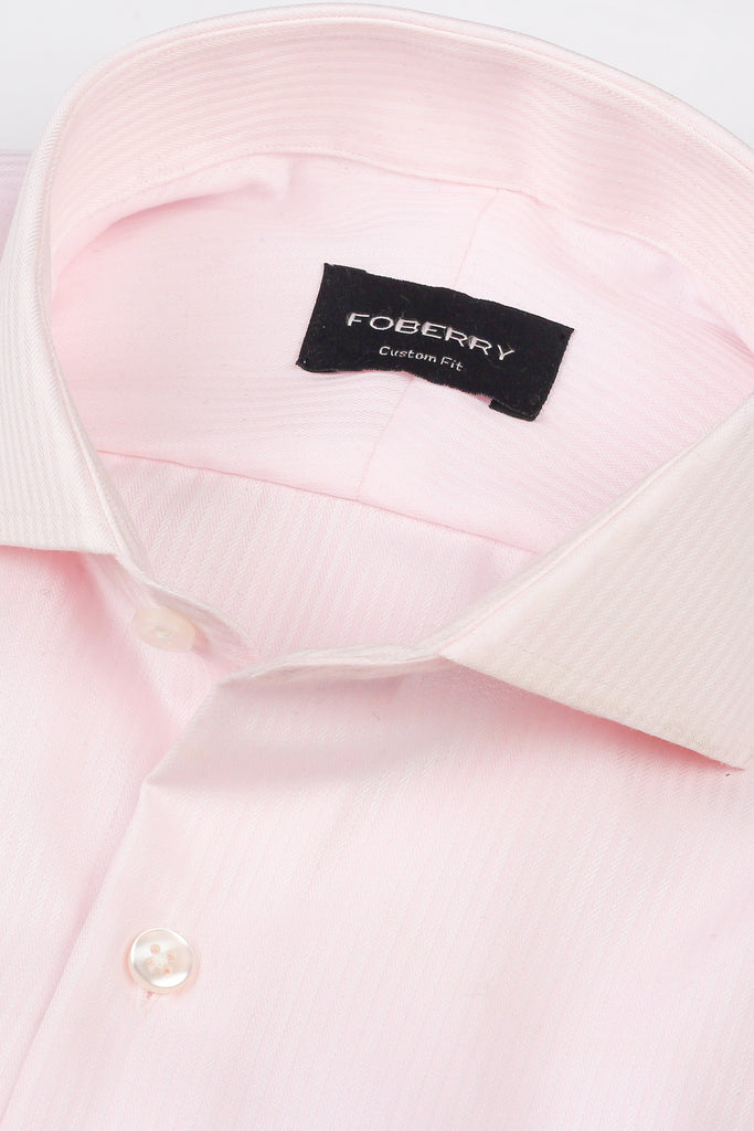 Light Pastel Pink Candy Stripes Shirt