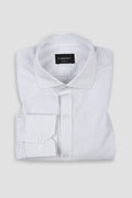 Blue Minibox Structured Shirt