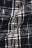 Black Blue Madras Winter Flannel
