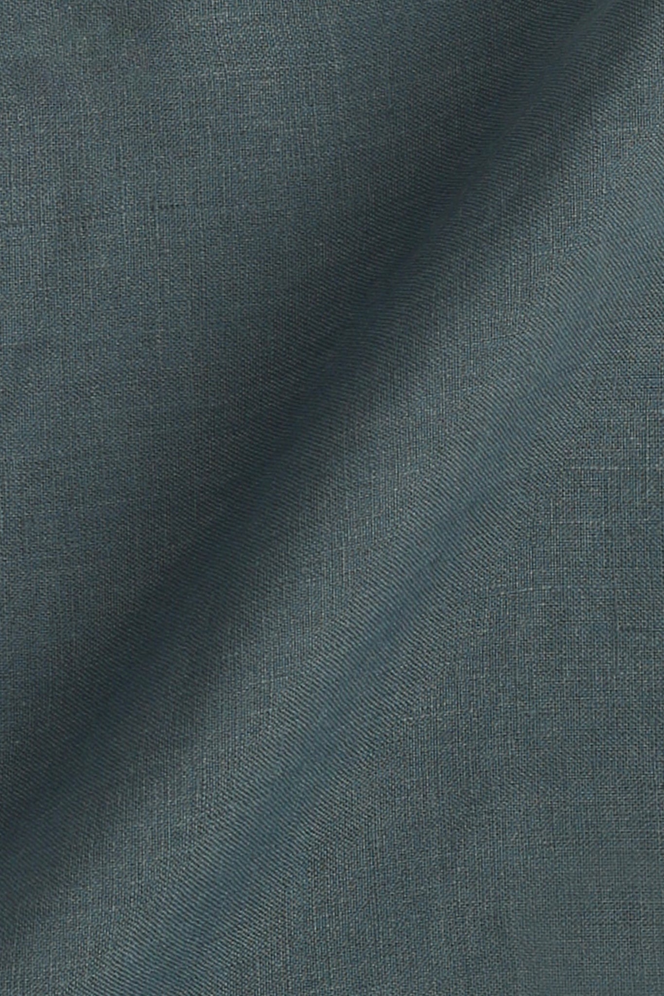 Metalic Grey  Fine Italian Linen