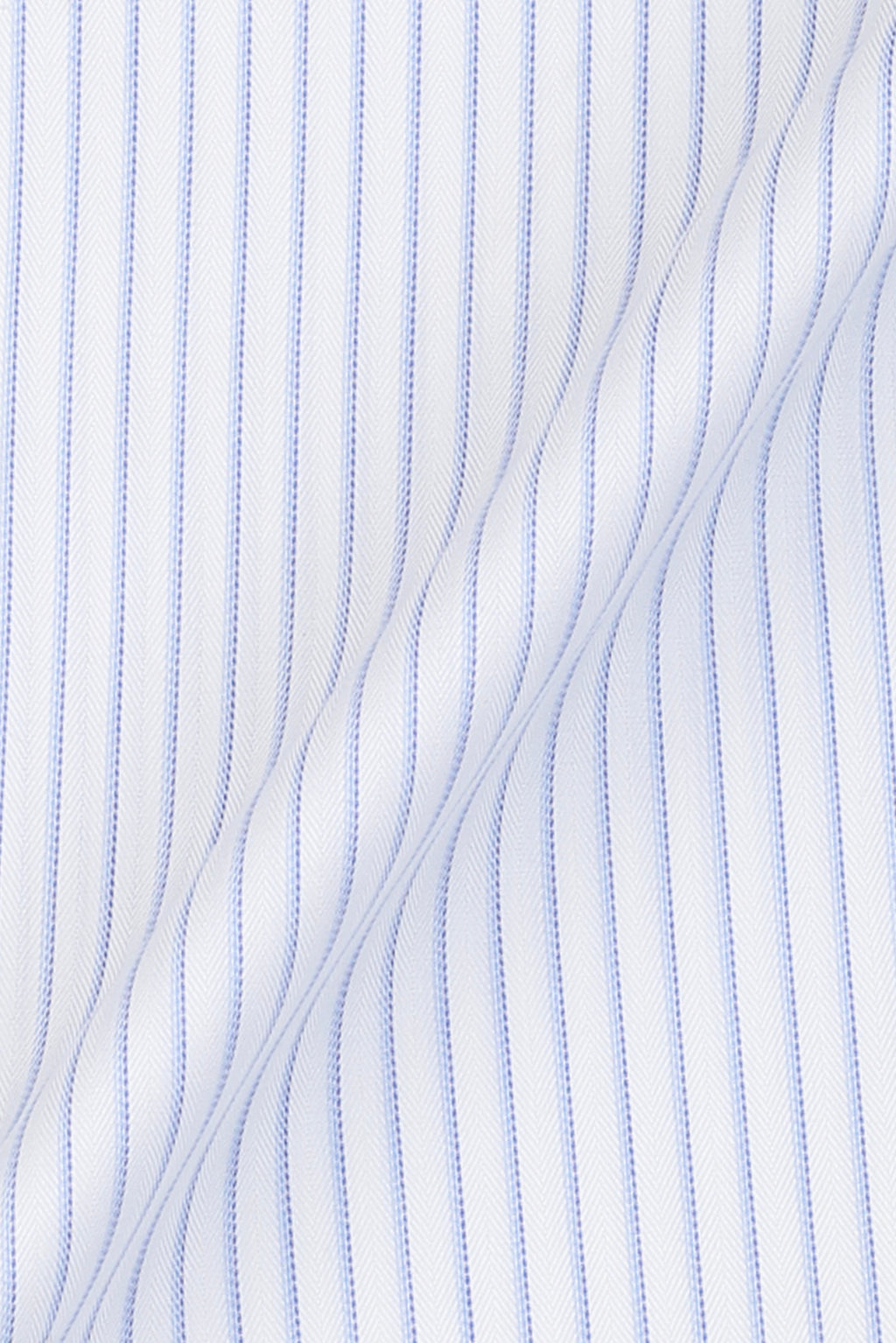 Dual Sky Blue Egyptian Striped Shirt