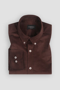 Soft Brown Corduroy Shirt