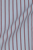 Blood Red on Sky Striped