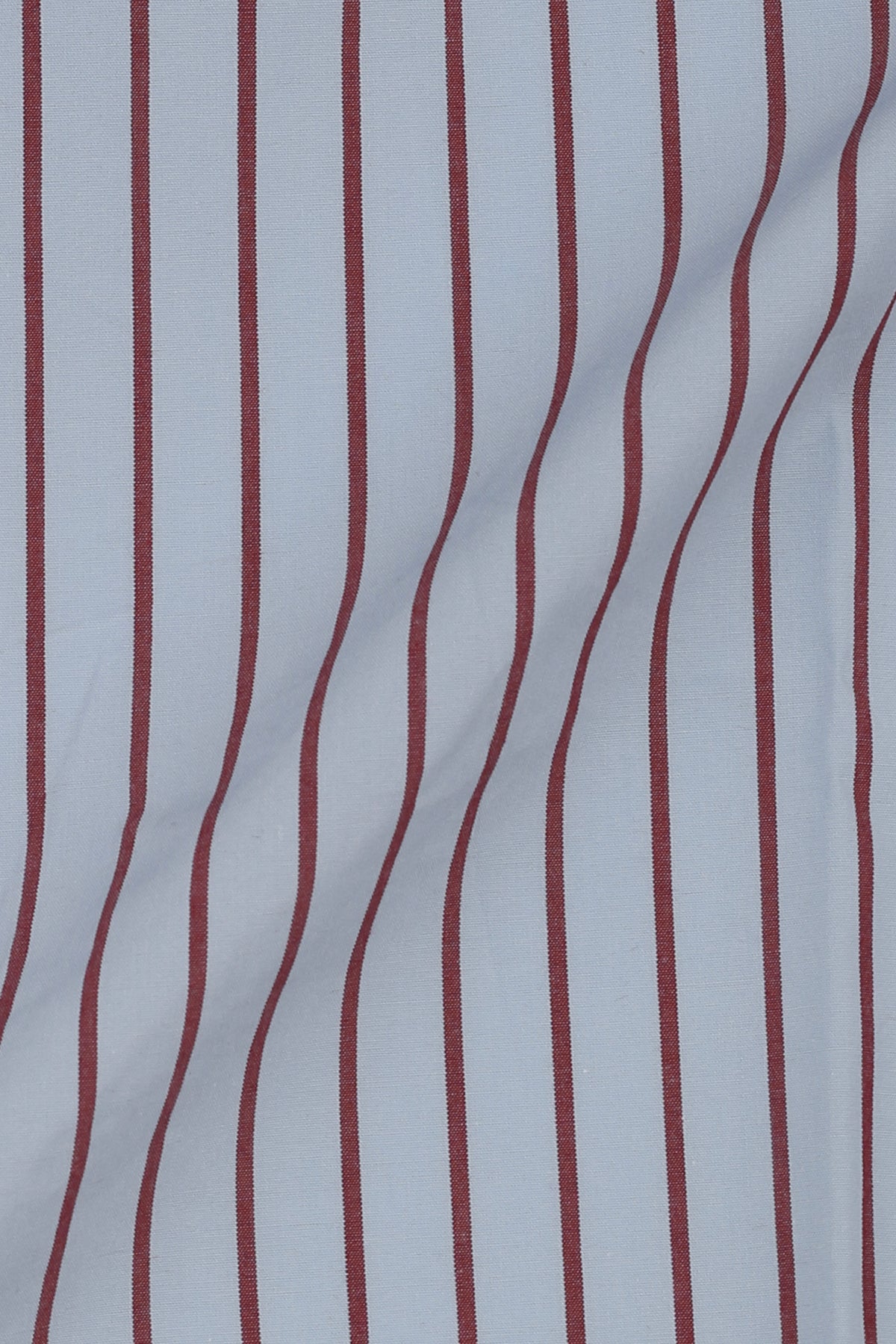Blood Red on Sky Striped Shirt