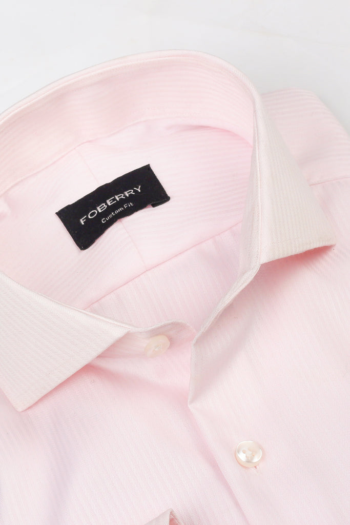 Light Pastel Pink Candy Stripes Shirt