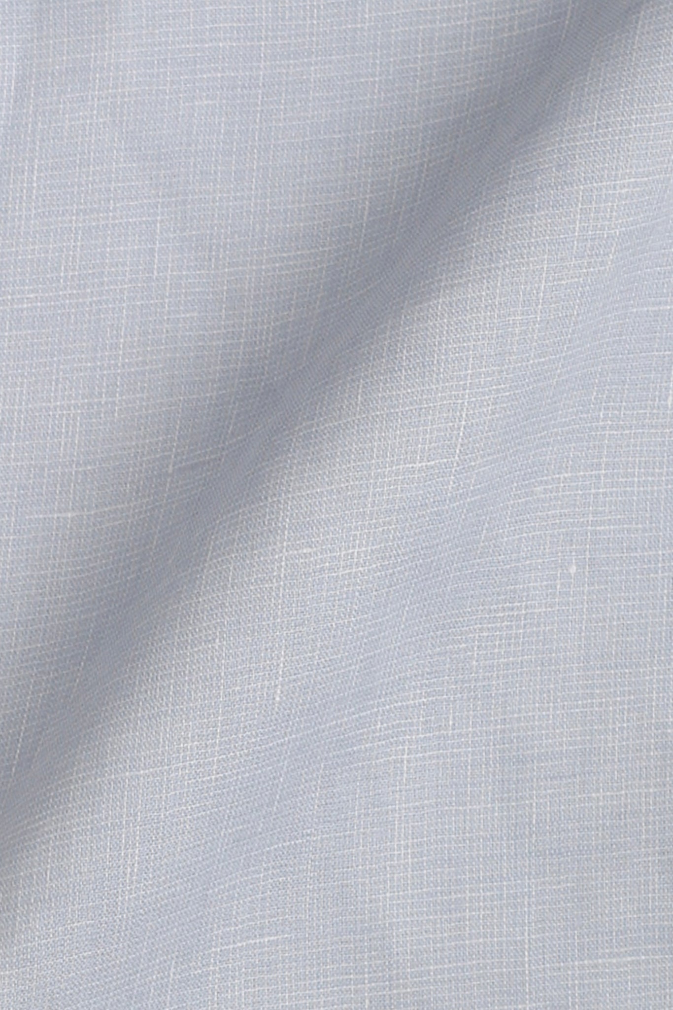 Ice Blue Slub Fine Italian Linen