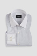 Pastel Grey Chain Striped Shirt