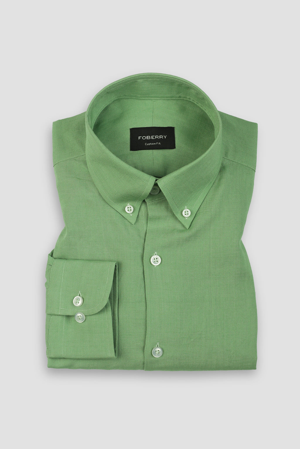 Parrot Green EU Linen Shirt