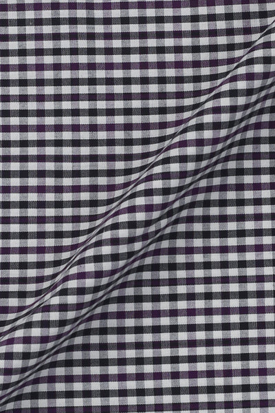 Magenta & Black Gingham
