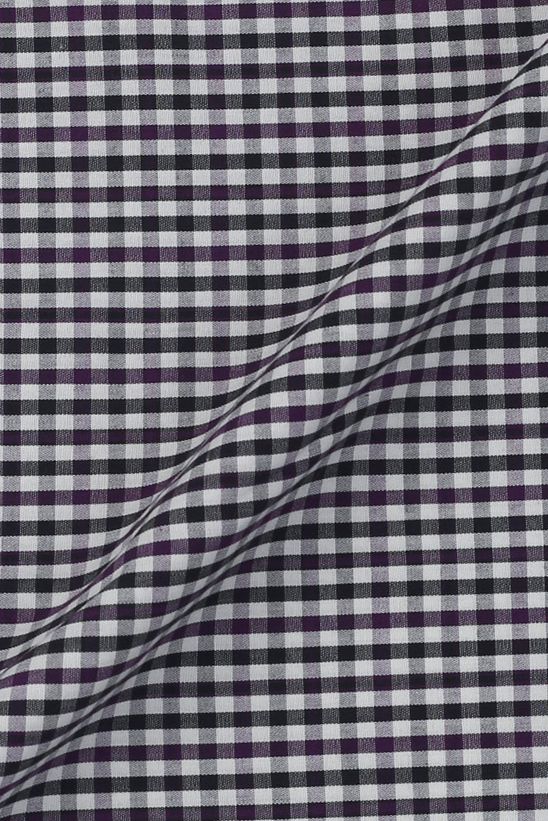 Magenta & Black Gingham