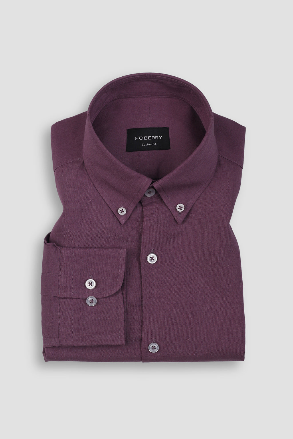 Purple EU Linen Shirt