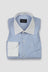 Crisp Sky Blue Structured Candy Stripes Shirt - Easy Care