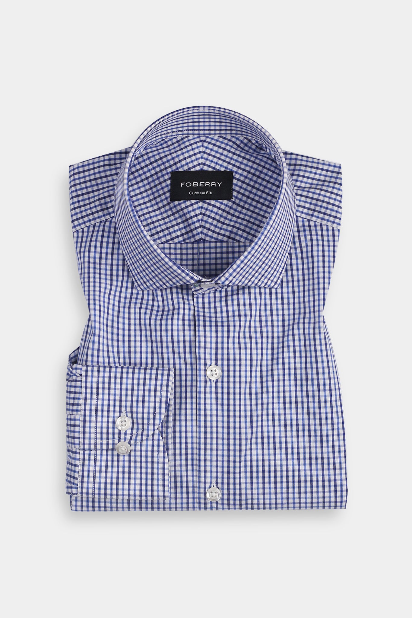 Dual Blue Gingham Shirt