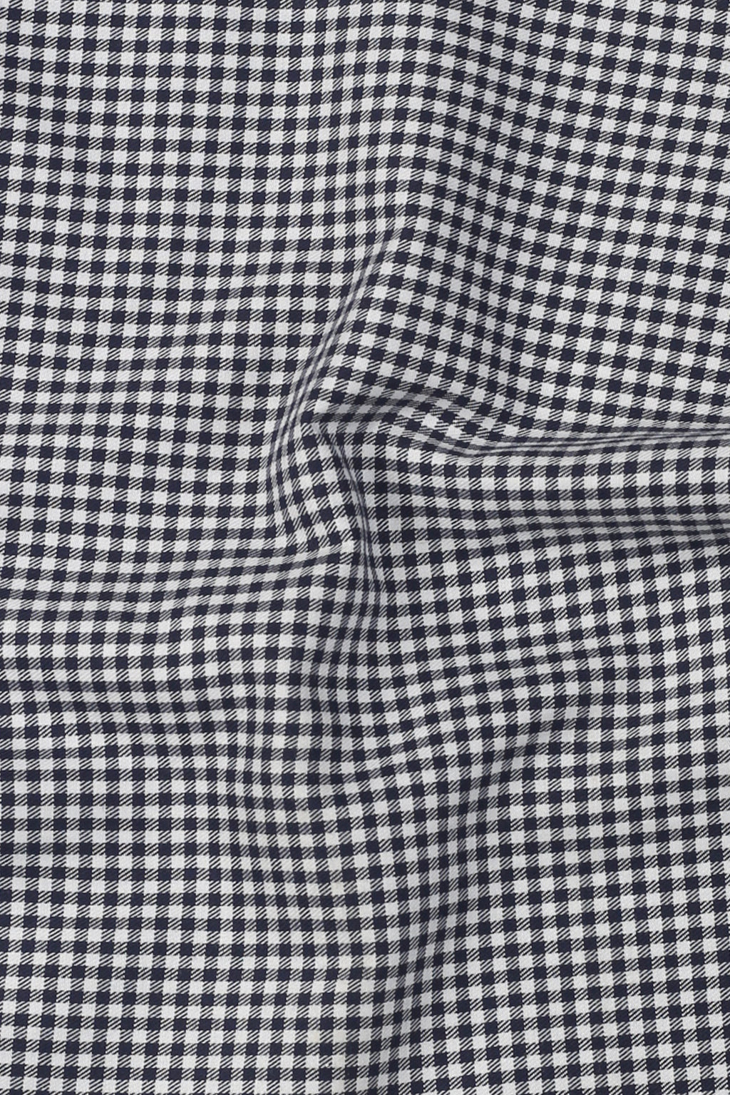 Midnight Blue Gingham Shirt