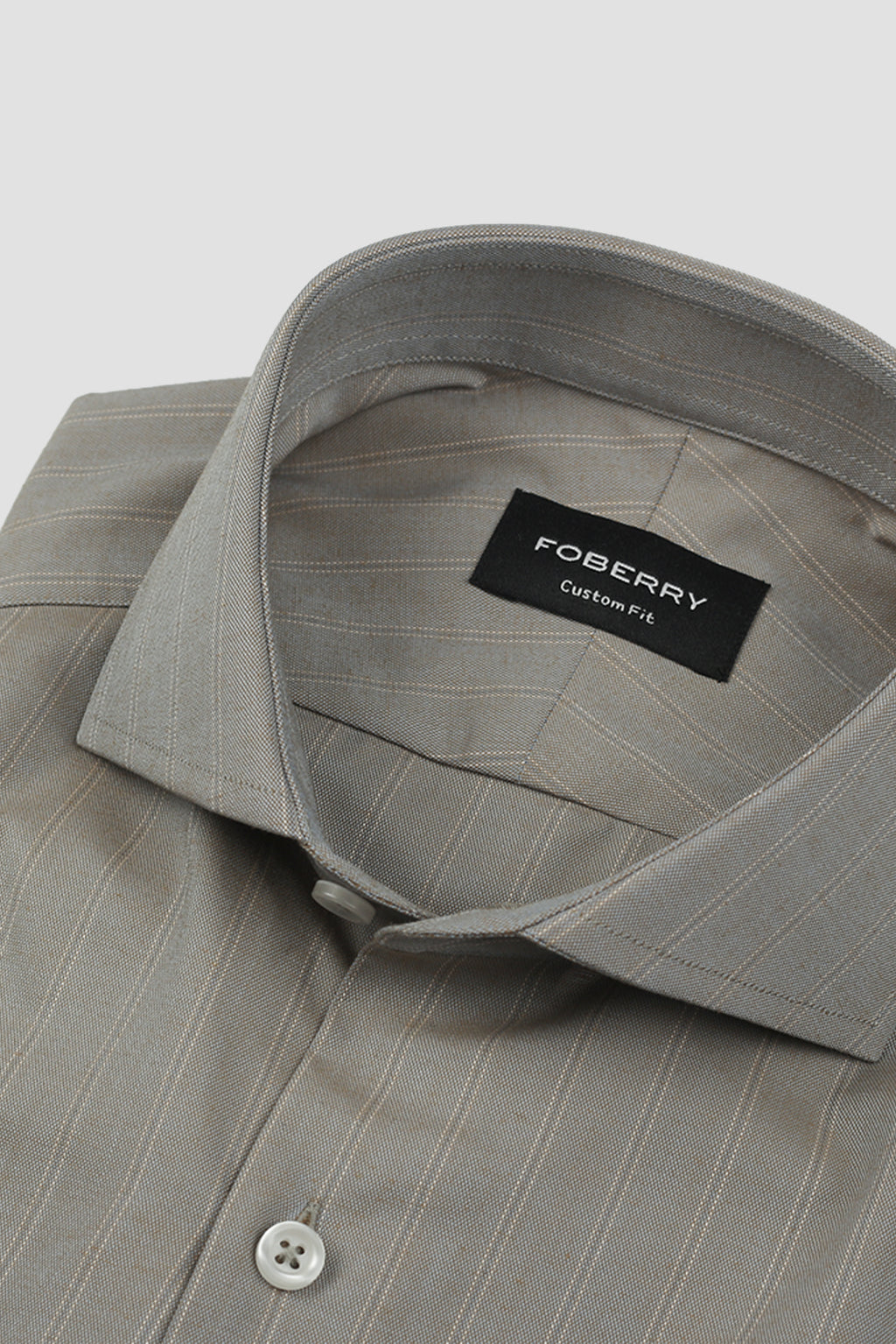 Oxford Copper Striped Shirt