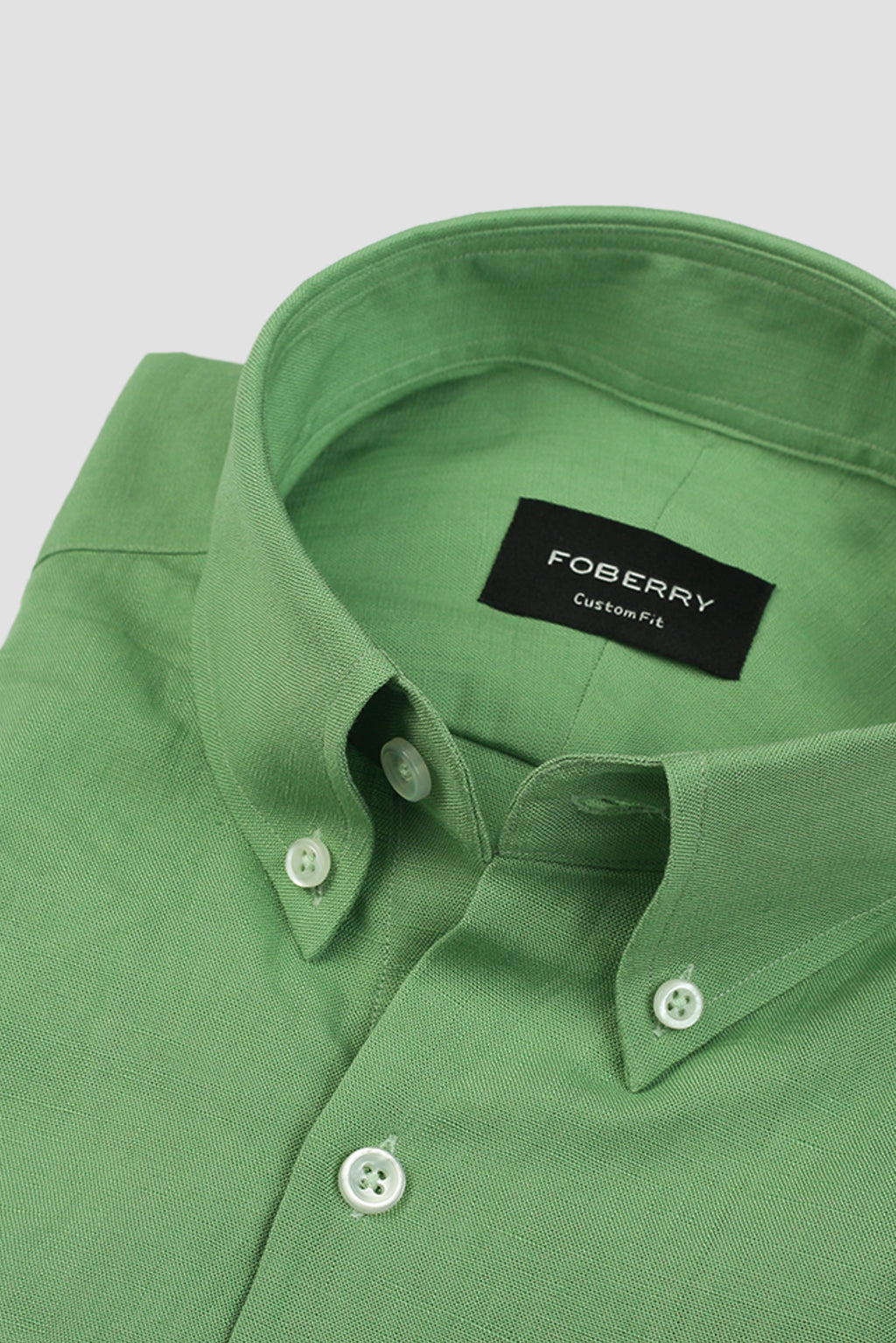 Parrot Green EU Linen Shirt