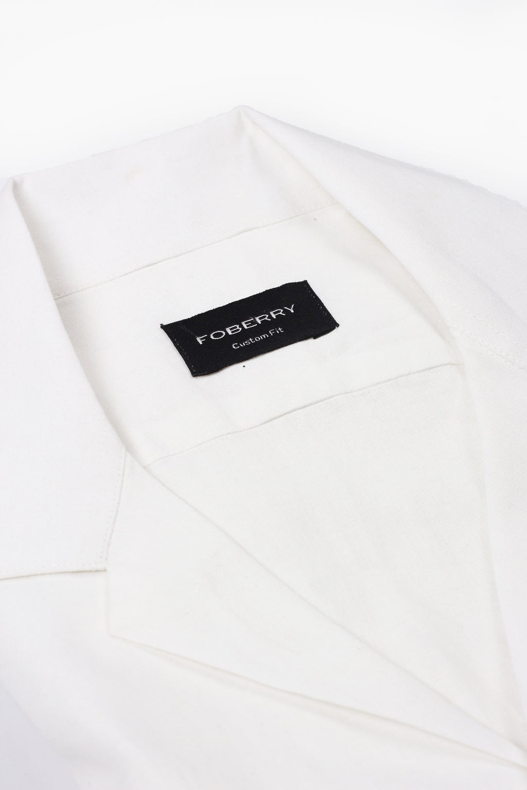 White Linen - Safari Shirt - Foberry Pakistan