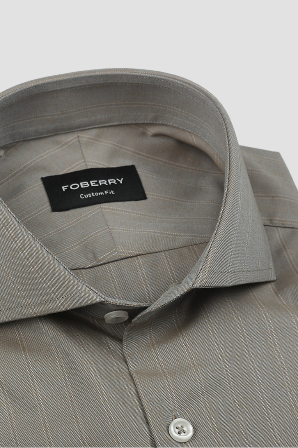 Oxford Copper Striped Shirt