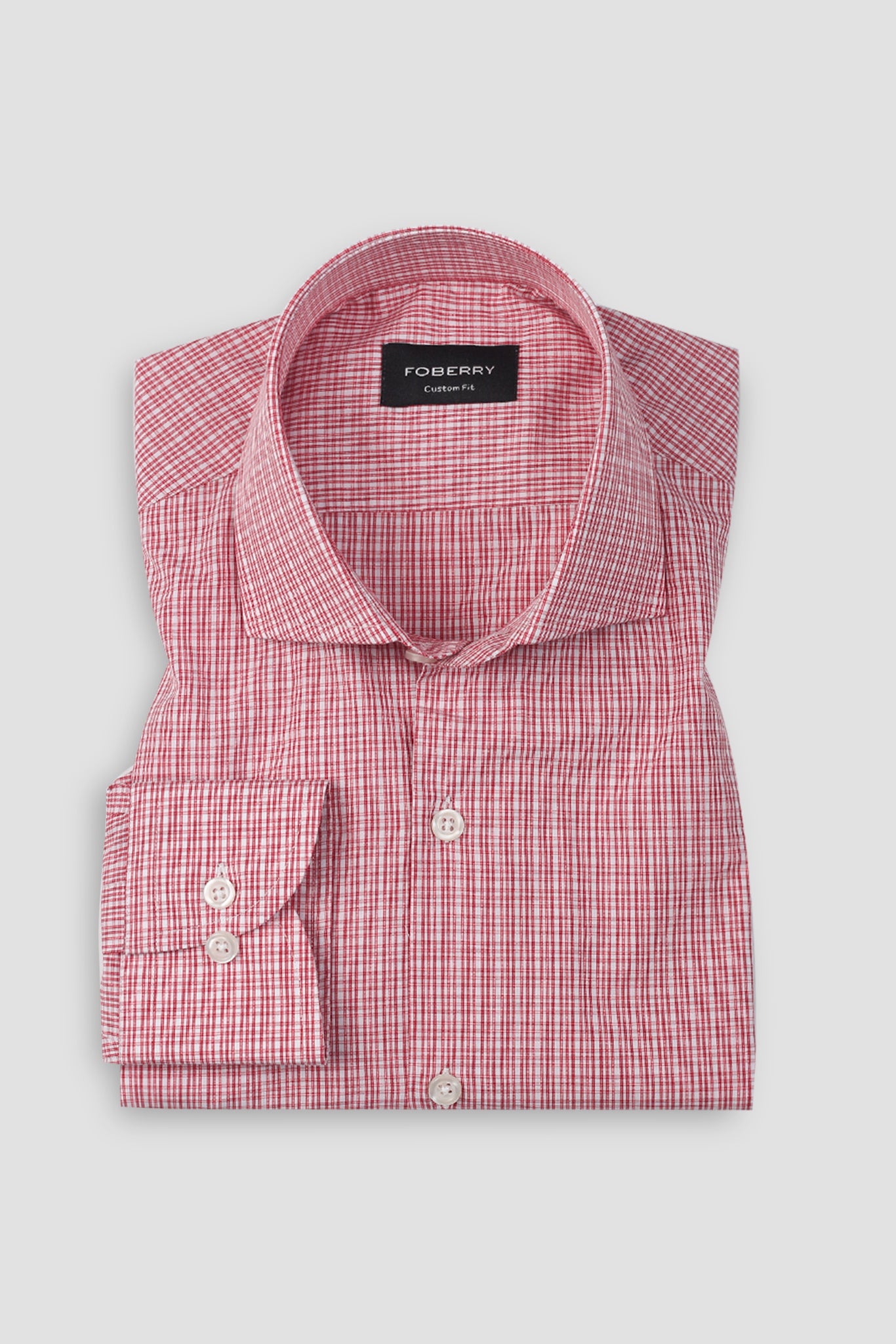 Soft Fuchsia Tartan Shirt