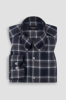 Soft Multi Blue Madras Check Shirt