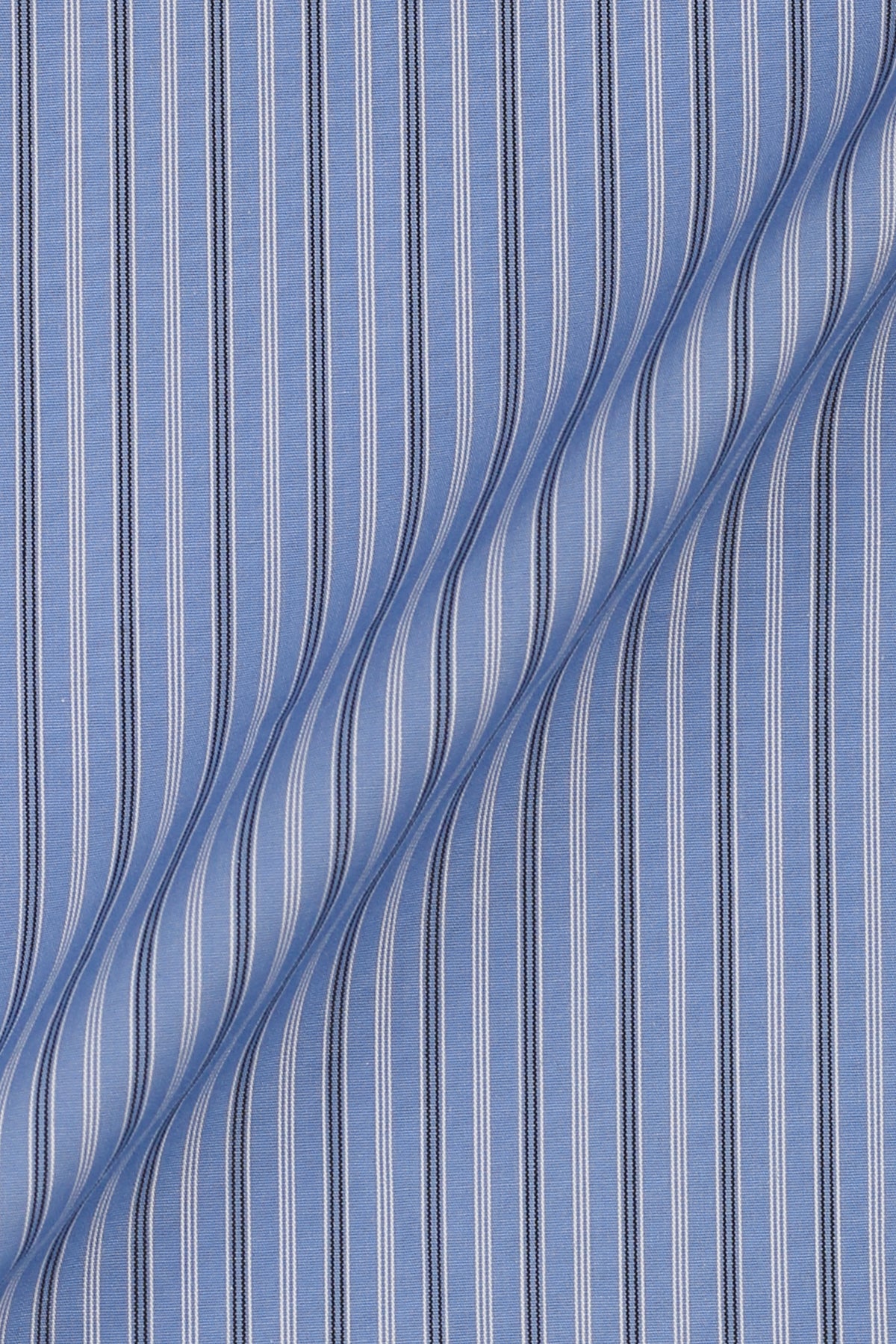 Aegean Blue Balanced Stripes Shirt