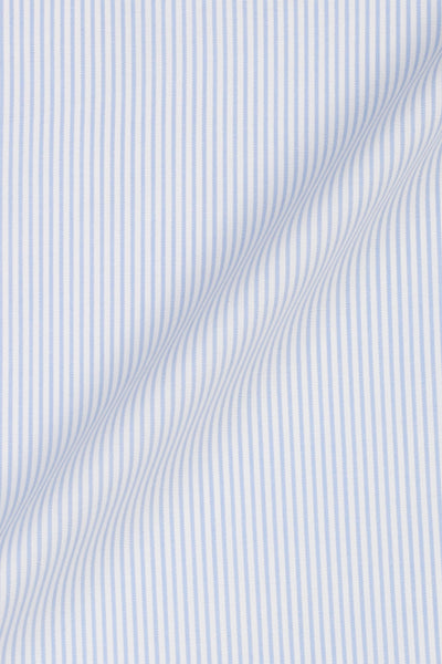 Sky Blue Pencil Striped