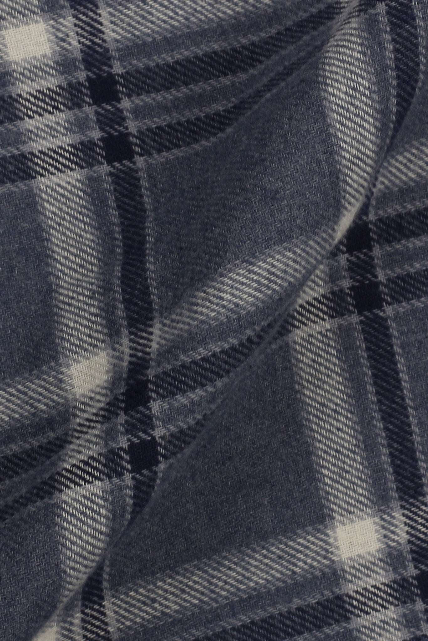 Ocean Blue Tartan Winter Flannel