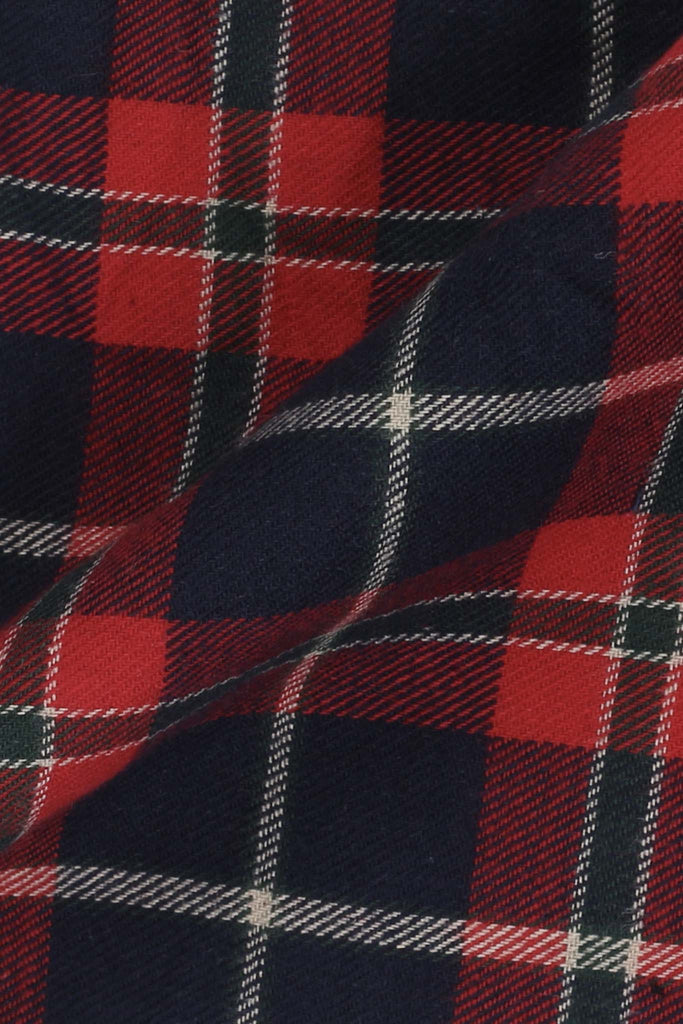 RGB Tartan Winter Flannel Shirt