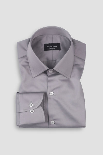 Pastel Mauve Egyptian Poplin Shirt