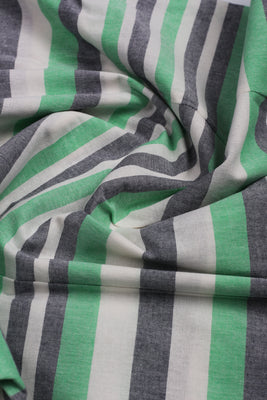 Green Horizontal Striped - Foberry Pakistan