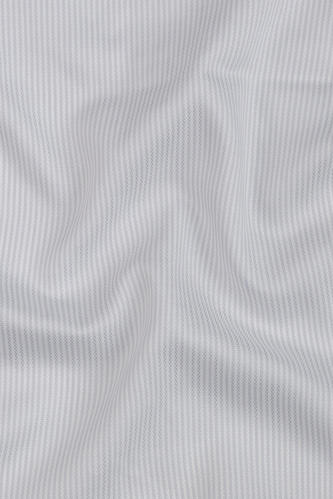 Pastel Grey Chain Striped Shirt