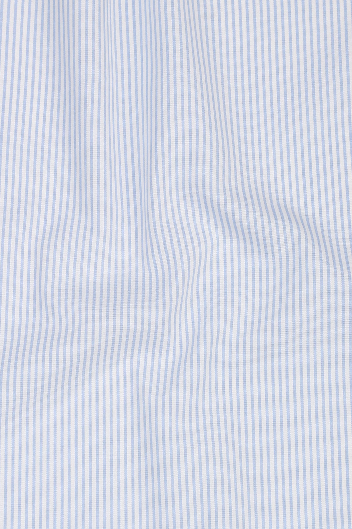 Sky Blue Pencil Striped