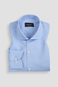 Cornflower Blue Linen Shirt
