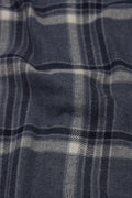 Ocean Blue Tartan Winter Flannel