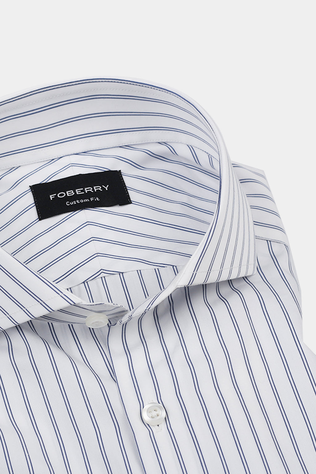 Denim Blue Dual Striped Shirt