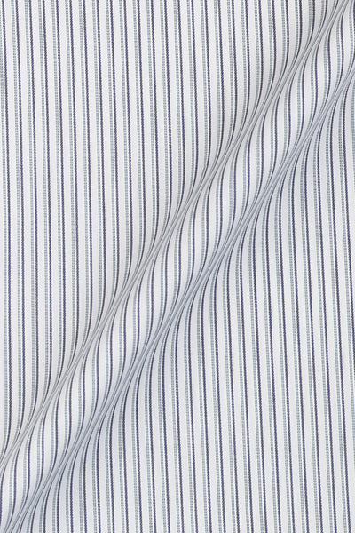 Midnight Blue With Green Parallel Striped