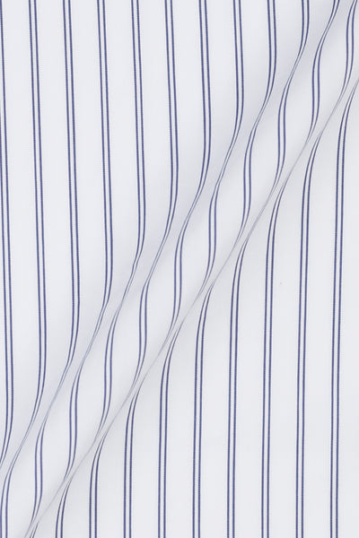 Denim Blue Dual Striped